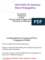 Introduction To Antenna and Wave Proagation PDF