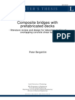 Thesis: Composite Bridges With Prefabricated Decks