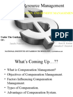 Human Resource Management: Compensation and Benefit Management