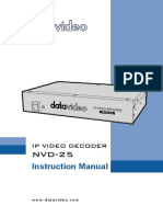 Instruction Manual: Ip Video Decoder