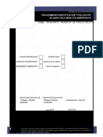 Procedimiento Identifación y Evaluación de Aspectos e Impactos Ambientales