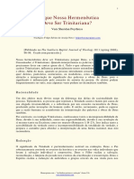 Hermeneutica Trinitariana Poythress PDF