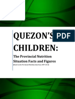 Quezon's Children The 2014 Quezon Provincial Nutrition Situation Facts and Figures