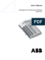 ABB Drives Analogue I/O Extension Module RAIO-01: User's Manual