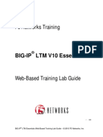 F5 Networks Training BIG IP LTM V10 Essentials