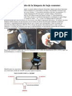Aprovechar Circuito de Lampara de Bajo Consumo