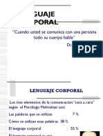 Lenguaje Corporal