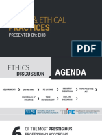 Tspe Ethics