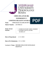 Lab 3 For Chemistry