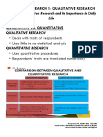 Quali Vs Quanti