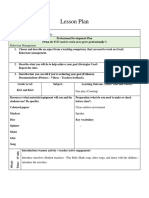 Lesson Plan Outdoor and Indoor1