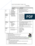 Matriz Português 5º 5 Teste