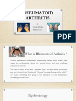 Rheumatoid Arthritis: By: Claudio Wangta Oky Cahyanto