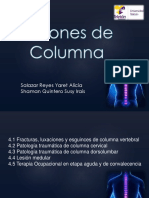 Lesiones de Columna