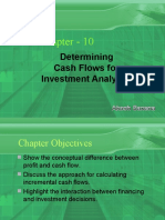 Chapter - 10: Determining Cash Flows For Investment Analysis