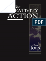 Livro Hans Joas The Creativity of Action