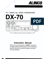 Alinco DX-70 Instruction Manual