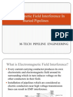 Electromagnetic Field Interference in Buried Pipelines