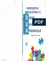 Propuestas Educativas Del Diseño Universal para El Aprendizaje PDF