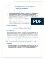 Coordinación de Protección de Los Sistemas Eléctricos de Potencia