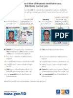 Real ID Reminder From The Massachusetts Registry of Motor Vehicles