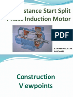 Resistance Start Split Phase Induction Motor