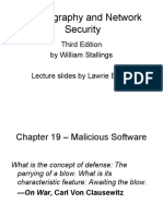 Cryptography and Network Security: Third Edition by William Stallings Lecture Slides by Lawrie Brown