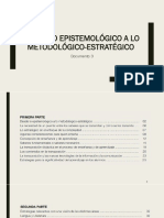 3 - de Lo Epistemológico A Lo Metodológico - Estratégico