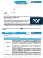 Programación Anual de Comunicación Con Las Rutas de Aprendizaje - Primero