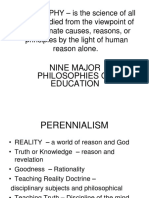 Philosophy of Education