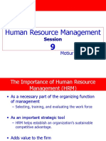 Session 9 Human Resource Management