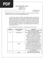 Cape Chemistry Unit II Worksheet 2