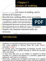 Auditing CH 1 Overview