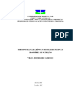 Terminografia Da Língua Brasileira de Sinais - Glossário de Nutrição