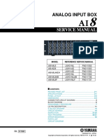 Yamaha AI 8 Service Manual