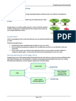 Paraphrasing & Summarising