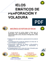 Modelos Matematicos de Perforacion y Voladura