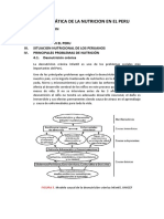 Problemática de La Nutricion en El Peru