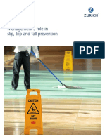 Managements Role in Slip Trip Fall Prevention