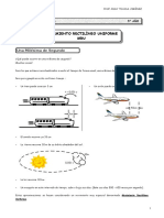 SEM 5. Movimiento Rectilíneo Uniforme