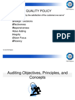 IQA Objectives & Auditors