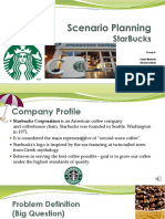 Scenario Planning StarBucks