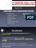 GSM Based Fault Monitoring System Group Members Supervised: Project On