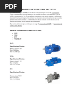 Mantenimiento de Reductores Coaxial