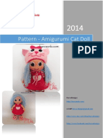 Pattern - Amigurumi Cat Doll: Created by Havva Ünlü