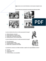 Evaluacion Derechos y Deberes 5°