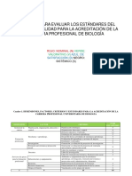 6.criterios para Evaluar Estandares Del Modelo de Calidad-Biologia