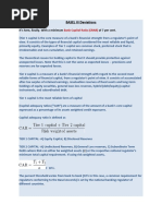 BASEL III Deviations