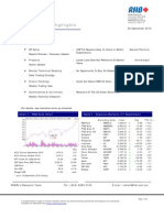 Corporate Highlights: Chart 1: FBM KLCI Chart Table 1: Regional Markets (17 September)