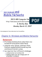 Wireless and Mobile Networks